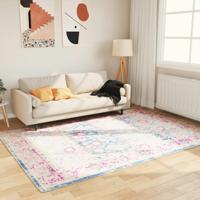 VidaXL Vloerkleed wasbaar anti-slip 160x230 cm meerkleurig