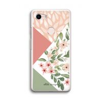 Sweet heaven geometrics: Google Pixel 3 Transparant Hoesje