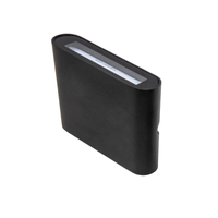 Wandlamp Palencia black up down dimbaar 2700K warm licht 12.9W 2 x 350 lumen binnen buiten