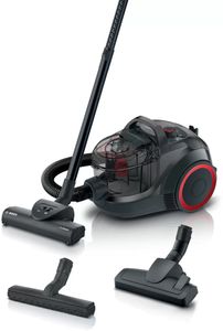 Bosch BGS21POW2 Stofzuiger zonder zak Zwart