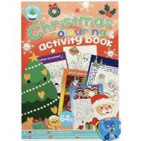 Grafix Kerst kleur- en activiteitenboek a4