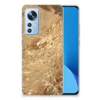 Xiaomi 12 | 12X | TPU | Siliconen hoesje | Marmer Creme