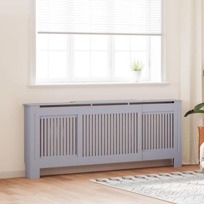 Radiatorombouw 205 cm MDF grijs