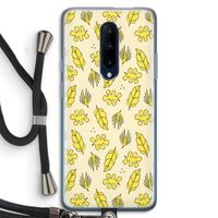 Herfst: OnePlus 7 Pro Transparant Hoesje met koord