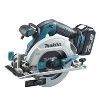 Makita DHS680RTJ handcirkelzaag 16,5 cm Zwart, Grijs, Turkoois 5000 RPM - thumbnail