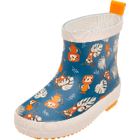 Playshoes halfhoge regenlaarzen Jungle Petrol-27