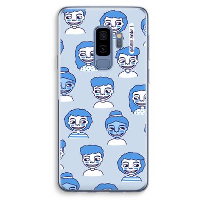 Gezichtjes: Samsung Galaxy S9 Plus Transparant Hoesje