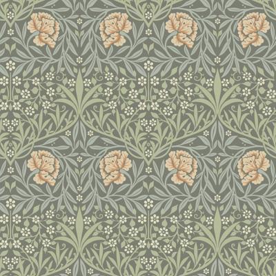 Dutch Wallcoverings Hidden Tr2 -Oxford Union Grn/Apri - Groen/Roze