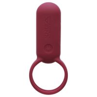 Tenga - SVR Smart Vibe Ring Krachtig Vibrerende Penis Ring Rood - thumbnail