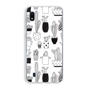Cactusmotief: Samsung Galaxy A10 Transparant Hoesje