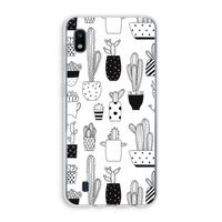 Cactusmotief: Samsung Galaxy A10 Transparant Hoesje