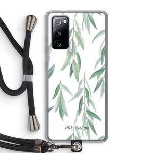 Branch up your life: Samsung Galaxy S20 FE / S20 FE 5G Transparant Hoesje met koord