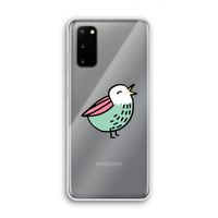 Birdy: Samsung Galaxy S20 Transparant Hoesje
