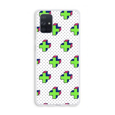 8-bit N°10: Galaxy A71 Transparant Hoesje