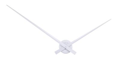 NeXtime ne-2269zi wandklok dia. 85 cm, aluminium, zilver, hands