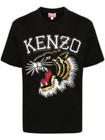 Kenzo t-shirt Tiger Varsity en coton - Noir