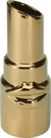 Vaas aardewerk lippenstift 10x27cm goud Vaas aardewerk lippenstift 10x27cm goud