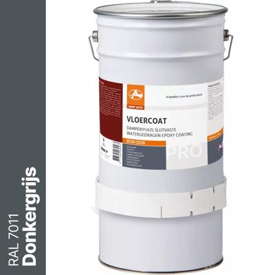 OAF PRO 2K Epoxy Vloercoating CD20 Donkergrijs (RAL 7011) 5 kg