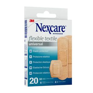 Nexcare 3m Flexible Textile Universal Strips 20