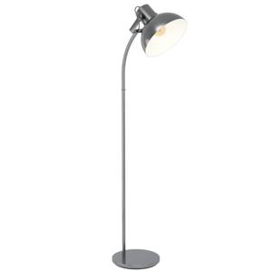 EGLO Lubenham 1 Vloerlamp - E27 - 160 cm - Grijs, Crème