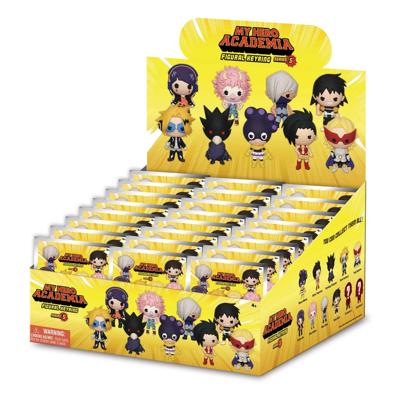 My Hero Academia 3D Foam Bag Clips Series 5 Display (24)