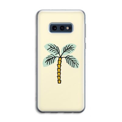 Palmboom: Samsung Galaxy S10e Transparant Hoesje