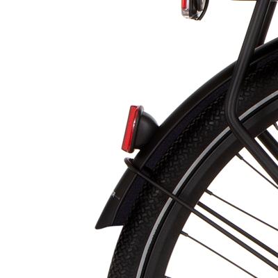 Cortina spatbord achter 28 e-common bf jet black matt