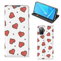 OPPO A52 | A72 | Hoesje met Magneet | Hearts