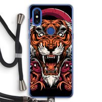 Tiger and Rattlesnakes: Xiaomi Mi Mix 3 Transparant Hoesje met koord