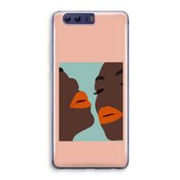Orange lips: Honor 9 Transparant Hoesje