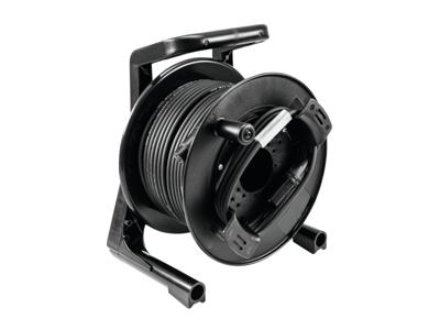 PSSO DMX Cable drum XLR 30m bk Neutrik 2x0.22