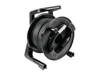 PSSO DMX Cable drum XLR 30m bk Neutrik 2x0.22