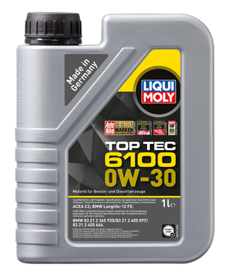 Motorolie Liqui Moly Top Tec 6100 0W30 C2 1L 20777