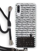 Crazy shapes: Samsung Galaxy A70 Transparant Hoesje met koord