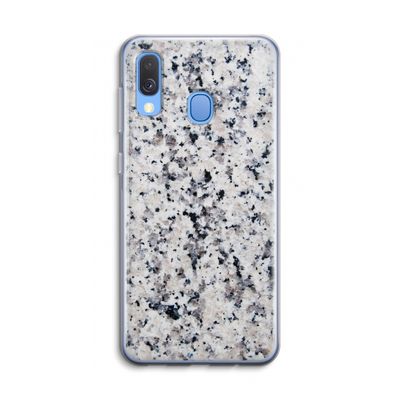 Gespikkelde marmer: Samsung Galaxy A40 Transparant Hoesje