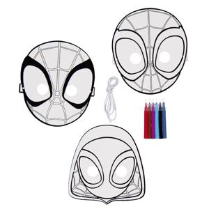 Inkleur masker Spiderman