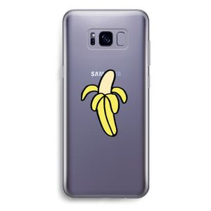 Banana: Samsung Galaxy S8 Plus Transparant Hoesje