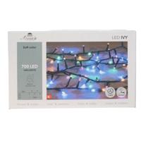 Kerstverlichting Ivy - 700 led lampjes - gekleurd - 1600 cm - lichtsnoer