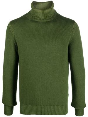 Dell'oglio pull en maille à col roulé - Vert