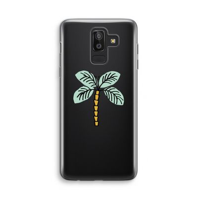 Palmboom: Samsung Galaxy J8 (2018) Transparant Hoesje