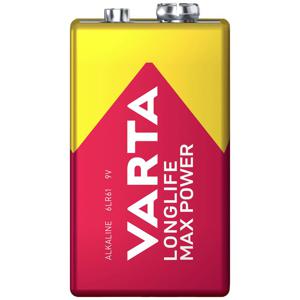 Varta LONGLIFE Max Power 9V Bli 1 9V batterij (blok) Alkaline 640 mAh 9 V 1 stuk(s)