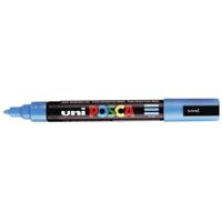 Paintmarker Uni POSCA PC5M medium lichtblauw | 6 stuks