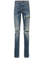 AMIRI jean skinny MX1 à taille mi-haute - Bleu