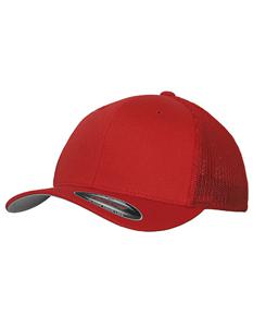 Flexfit FX6511 Flexfit Mesh Trucker Cap - Red - S/M