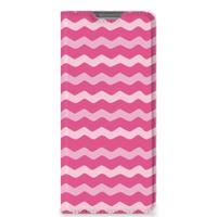 OPPO Find X5 | Hoesje met Magneet | Waves Pink