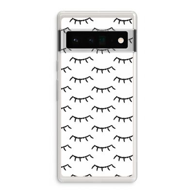 Wimpers: Google Pixel 6 Pro Transparant Hoesje
