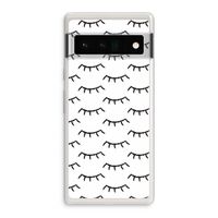 Wimpers: Google Pixel 6 Pro Transparant Hoesje