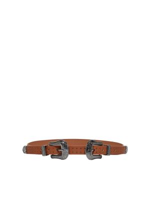 ONLY riem met dubbele gesp Vera cognac ONLY riem met dubbele gesp Vera cognac