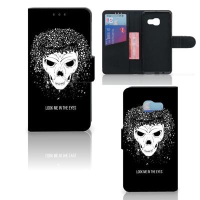 Telefoonhoesje met Naam Samsung Galaxy A3 2017 Skull Hair Telefoonhoesje met Naam Samsung Galaxy A3 2017 Skull Hair