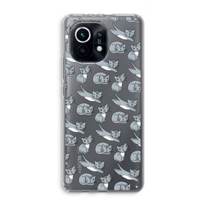 Poezen: Xiaomi Mi 11 Transparant Hoesje